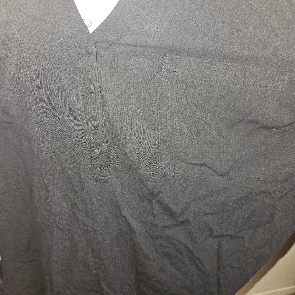 Torrid Womans Black Sleeveless Blouse Size 5 - Picture 13 of 13